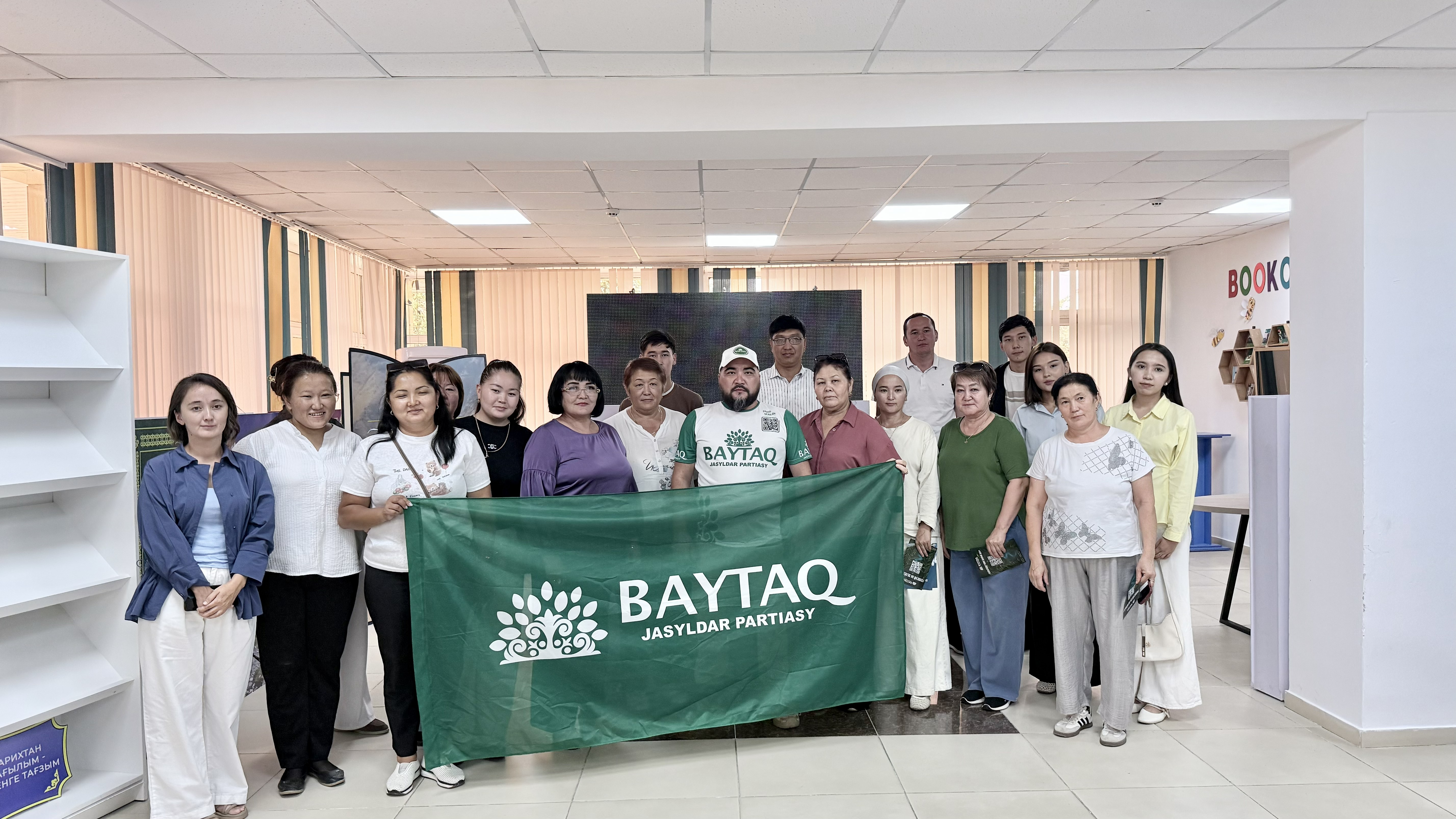 Environmental and industrial issues discussed in the village of Balpyk bi