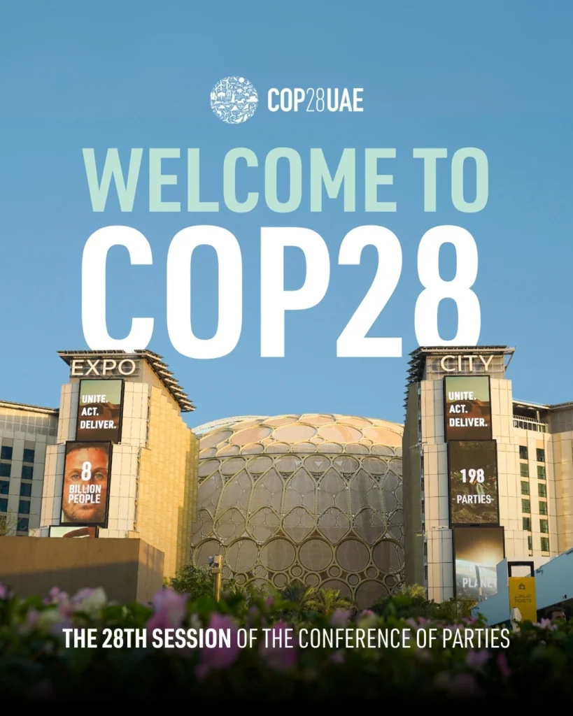 30 ноября 2023 г. в ОАЭ, Дубай, начала свою работу 28-ая Конференция сторон Рамочной конвенции ООН об изменении климата